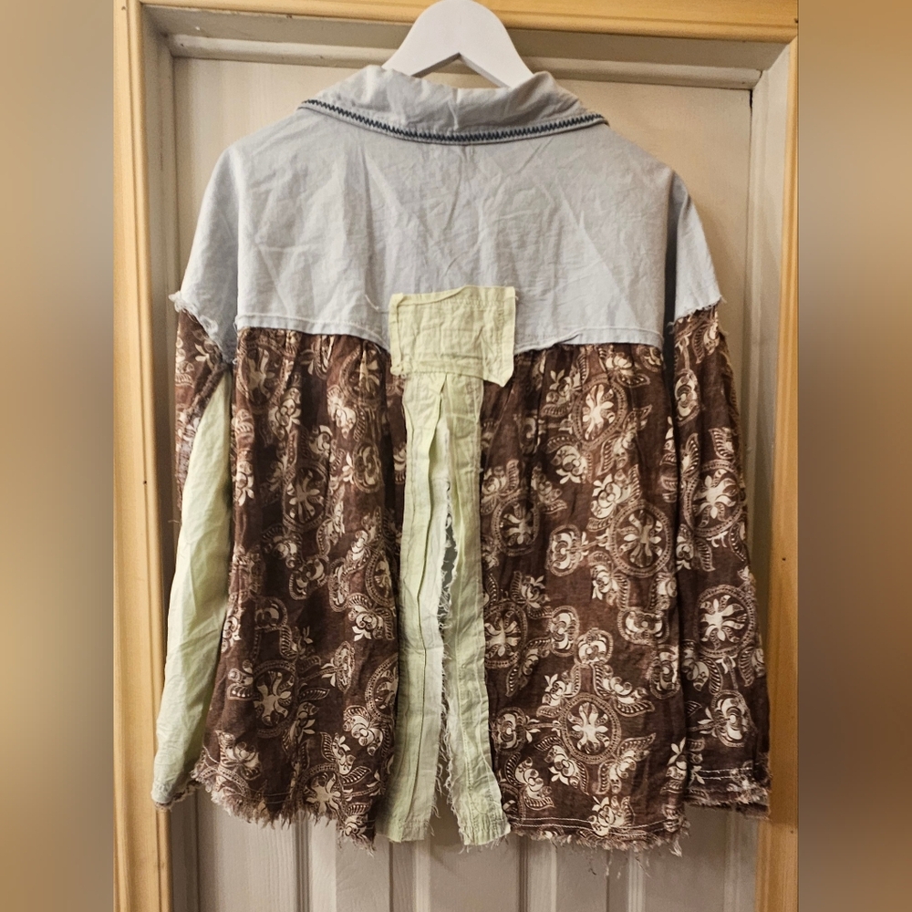 POL Patchwork Jacket NWT - image 4